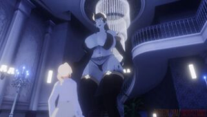Azulith: The Ultimate Cum Demoness! (Giantess Vore) - original animation on Crohasit