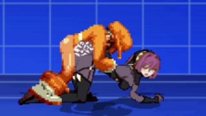Bao vs Scathacha (Sample) - Mugen animation on Crohasit