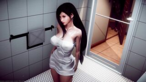 Bathroom Ambush F**k the shit out of Tifa! – [RealGoodStuff Production] - ﻿3D animation on Crohasit