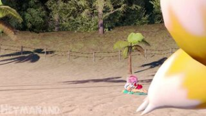Beach day bash by heymanand - ﻿3D animation on Crohasit