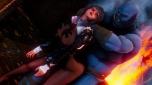Bel Er was defeated and raped by evil spirits (Vindictus) - ﻿3D animation on Crohasit