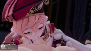Better Call Yanfei, Attorney-at-Law - Genshin Impact animation on Crohasit