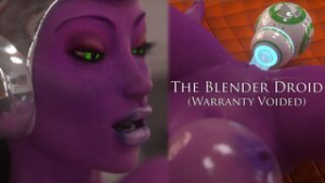 Big titty twi’lek voids the warranty on her blender droid - ﻿3D animation on Crohasit