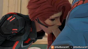 Black Widow’s infiltration into the enemy base - ﻿3D animation on Crohasit
