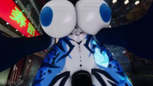 BlipsVR – Furry Novabeast Cock Expansions – Face Fuck POV! - ﻿3D animation on Crohasit