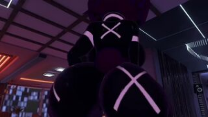 Bonnie striptease and dances - Five Nights at Freddy's animation on Crohasit