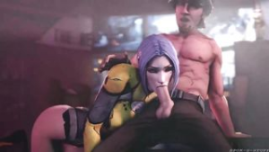 Borderlands Maya Blowjob – Spoks - Borderlands animation on Crohasit
