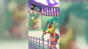 Brazillian Miku - ﻿3D animation on Crohasit