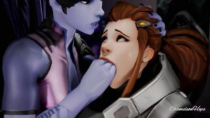 Brigitte mouthfist – ChameleonHops - Overwatch animation on Crohasit