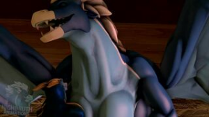 Caged Nighdruth - ﻿3D animation on Crohasit