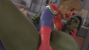 Captain Marvel and She-Hulk have a little fun… - Marvel animation on Crohasit