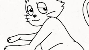 Cat lover (michan) - doraemon animation on Crohasit