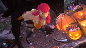Caught by a werewolf [Hoovesart] - ﻿3D animation on Crohasit