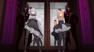 Changing room Sakurako and Mari - blue archive animation on Crohasit
