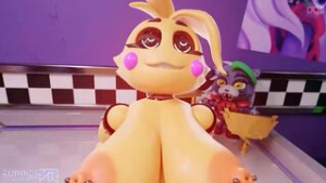 Chica Standing fuck - Five Nights at Freddy's animation on Crohasit