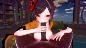 Chiori 2 [Runhh] [ENG Sub] - Genshin Impact animation on Crohasit