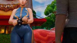 Chun Li Gold Digger (TaysonDragon) - ﻿3D animation on Crohasit
