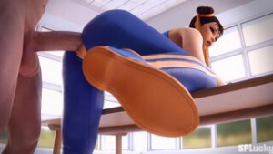 Chun-Li [SPLucky] - ﻿3D animation on Crohasit
