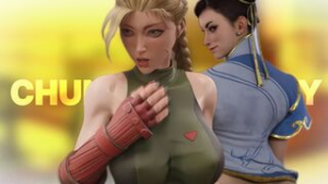 Chun li x Cammy White PMV - ﻿3D animation on Crohasit