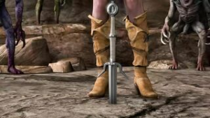 Ciri captured by Nekkers - ﻿3D animation on Crohasit