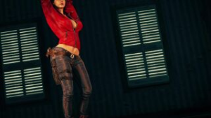 Claire Redfield Lambada - ﻿3D animation on Crohasit