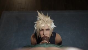 Cloud Strife Sucking Dick - Final Fantasy animation on Crohasit
