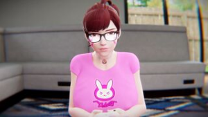 D.Va Game Over [Nude][Reinamation][NO WM][4K] - ﻿3D animation on Crohasit
