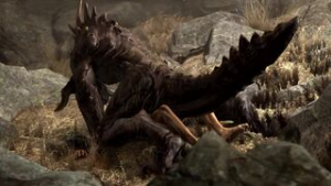 Deathclaw Rides Nate (Scrungusbungus) [Fallout] - Fallout animation on Crohasit