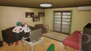 Deku & Uraraka Time-skip [Peterlangtonsfm] - ﻿3D animation on Crohasit