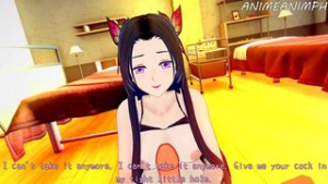 Demon Slayer XXX – Kanae Kocho - ﻿3D animation on Crohasit