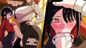 [DivineWine] Nayuta x Makima (LOOP) - chainsaw man animation on Crohasit