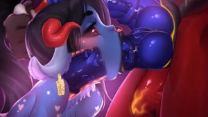 Double Dick Deepthroat [Kapralpelikan] - 2D animation on Crohasit