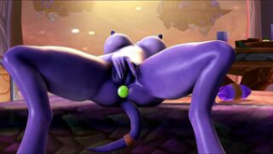 Draenei need more love - ﻿3D animation on Crohasit
