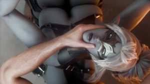 Elf Warrior - ﻿3D animation on Crohasit