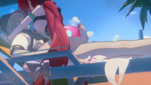 Endless Summer with Yuzuha [Shirukinsfw] - ﻿3D animation on Crohasit