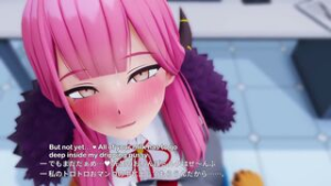 [Eng] Rikuhachima Aru - ﻿3D animation on Crohasit