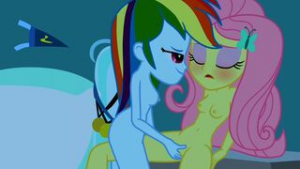 Equestria girls Flutterdash - equestria girls animation on Crohasit