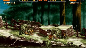 Eri and Flo get raped by Crab (CajunSpicyGames) - Metal Slug animation on Crohasit