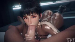 Eve gives a good succ ( Dubbed ) - ﻿3D animation on Crohasit