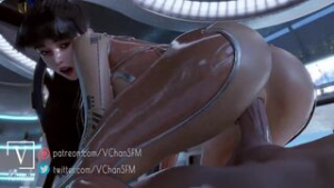 Eve reverse cowgirl [VChanSFM] - ﻿3D animation on Crohasit