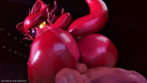 Fexa during the night shift - ﻿3D animation on Crohasit