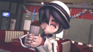 Filia will do anything for a milkshake - Skullgirls animation on Crohasit