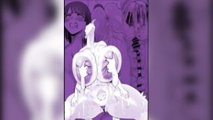Fucking Bitch Gal in Public Toilet Animation [Color Ver] - 2D animation on Crohasit