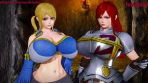 [Fulanox34] Anime Girls in Trouble Fairy Tales - Fairy Tail animation on Crohasit