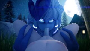 Full Moon – Kindred – Blowjob [Adriandustred] - ﻿3D animation on Crohasit