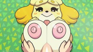 Fun with Isabelle - Animal Crossing animation on Crohasit