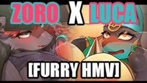 [Furry Hmv] Zoro X Luca - Pokemon animation on Crohasit
