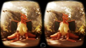 Furry VR(180) HMV/PMV | Body Moving | Furromantic - ﻿3D animation on Crohasit