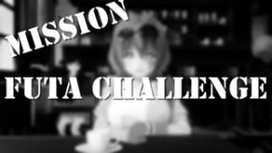 Futa Challenge in the Cafe - iwara animation on Crohasit