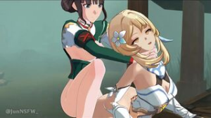 Futa Npc Zhiqiong Fuck Lumine - Genshin Impact animation on Crohasit